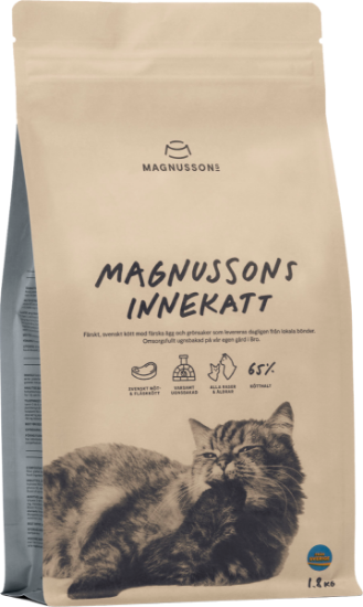 Bild von Magnussons Innekatt für Hauskatzen 4 x 1,8 Kg